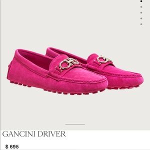 Salvatore Ferragamo Moccasins in Hot Pink